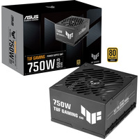 ASUS TUF Gaming Gold EVO modulaire 750 watt voeding  Zwart, 1x 12V-2x6, 2x PCIe