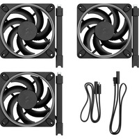 Fractal Design Momentum 12 RGB case fans Zwart, 3 stuks, 120 x 120 x 25 mm, PWM