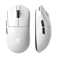 MCHOSE A7 Ultra draadloze gaming muis Wit, Tot 26.000 DPI, 2.4 GHz / USB-C / Bluetooth