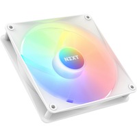 NZXT F140 RGB Core case fans Wit, 2 stuks, 140 x 140 x 26 mm, PWM, Incl. controller