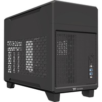 Thermaltake TR100 mini tower behuizing Zwart | 2x USB-A | 1x USB-C
