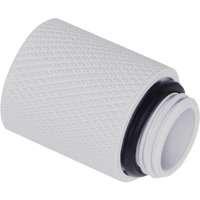 Alphacool Eiszapfen verlengstuk 20 mm G1/4 AG to G1/4 IG - White verlenging Wit