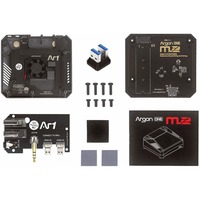  Behuizing voor Raspberry Pi 4 Argon One M.2 Zwart