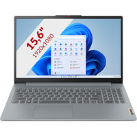 Lenovo IdeaPad Slim 3 15ABR8 (82XM013CMH) 15.6"  laptop Grijs | R7 5825U | Radeon Graphics | 16 GB | 512 GB SSD