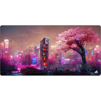 Sharkoon SKILLER SGP40 D4 gaming muismat Neonpink/meerkleurig