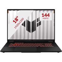 ASUS TUF Gaming A18 FA808UM-S8011W 18"  gaming laptop Zwart/grijs | Ryzen 7 260 | RTX 5060 | 32 GB | 1 TB SSD