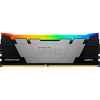 Kingston FURY 32 GB DDR4-3600 werkgeheugen Zwart, KF436C18RB2A/32, Renegade RGB, XMP