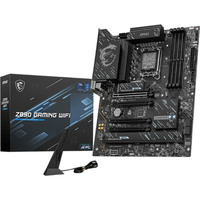 MSI Z890 GAMING WIFI socket 1851 moederbord Zwart, RAID, 2,5Gb-LAN, Wi-Fi 7, BT, Sound, ATX