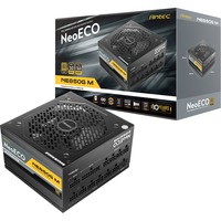 Antec NE850G M 850W voeding Zwart, 4x PCIe, Full Kabel-Management