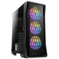 Antec NX360 midi tower behuizing Zwart | 3x USB-A | Tempered Glass