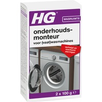 HG Onderhoudsmonteur (vaat)wasmachines reinigingsmiddel 2 x 100 g