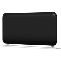 Mill Steel Wi-Fi paneelverwarming PA2000WIFI4A Black met voet Zwart, 2000 Watt, tot 28 m², Zigbee 3.0, Mill-app