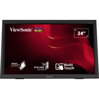 ViewSonic IR Touch monitor TD2423 24" Zwart, 1x HDMI, 1x DVI, 1x VGA, 2x USB-A