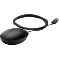 HP HP Wired 320M Mouse bk Zwart