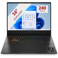OMEN Transcend 16-u1080nd (9U5U4EA) 16"  gaming laptop Zwart | i7-14700HX | RTX 4070 | 32 GB | 2 TB SSD | Incl. HyperX Cloud II Core draadloos gamingheadset