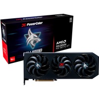 PowerColor Radeon RX 9070 XT Hellhound 16GB OC grafische kaart Zwart, RDNA4, GDDR6, 3x DisplayPort, 1x HDMI