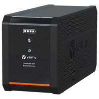 Vertiv PowerUPS 200 Essential 2200IT-IEC Tower ups Zwart, 2200 VA, 1225 W, 6x C13, USB