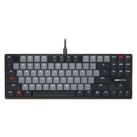 CHERRY KC 500 MX LP TKL mechanisch toetsenbord Zwart, US lay-out (QWERTY), Cherry MX Low Profile 2.0 Ivory, 80% (TKL), White leds, PBT keycaps