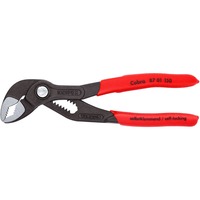 KNIPEX Cobra Waterpomptang 8701150 zweedse- / waterpomp-tang Zwart/rood, 150 mm