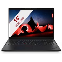 Lenovo ThinkPad L16 Gen 1 (21L7001JMH) 16" laptop Zwart | Ryzen 5 PRO 7535U | Radeon 660M Graphics | 16GB | 512GB