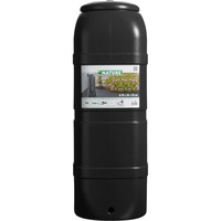 Nature Kunststof Slimline regenton zwart Zwart, 100 liter