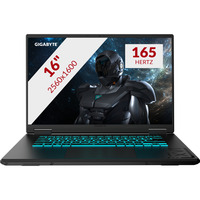 GIGABYTE GAMING A16 PRO DXH 16"  gaming laptop Zwart | Core 7 processor 240H | RTX 5070 Ti | 32 GB | 1 TB SSD