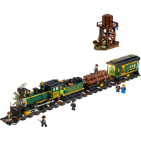 Lumibricks The Old West - Western Freight Train Constructiespeelgoed F9036
