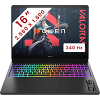 OMEN MAX 16 (ah0015nb) 16"  gaming laptop Zwart | Core Ultra 7 255HX | RTX 5070 | 24 GB | 1 TB SSD | 240 Hz