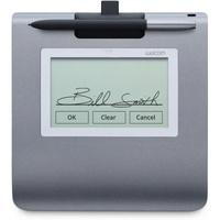 Wacom STU-430 digital signature pad and pen tekentablet Grijs, Incl. Wacom’s sign pro PDF