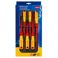 KNIPEX Schroevendraaierset 00 20 12 V02 VDE Rood/geel, 6-delig