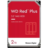 WD Red Plus 2 TB harde schijf WD20EFPX, SATA 600, 24/7, AF