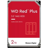WD Red Plus, 2 TB harde schijf WD20EFPX, SATA 600, 24/7, AF