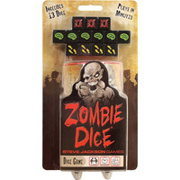 Zombie Dice Dobbelspel Engels, 2 - 8 spelers, 10 - 20 minuten, Vanaf 10 jaar