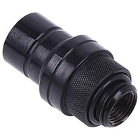 Alphacool Eiszapfen quick release stekker G1/4 AG - Deep Black sluiting Zwart