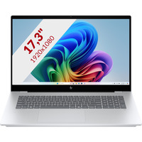 HP OmniBook 7 NGAI 17-dc0070nd 17.3" Copilot+ laptop Zilver | Core Ultra 7 256V | Intel Arc 140V | 16 GB | 1 TB SSD | Touch