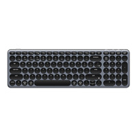 Keychron B4 Pro-K1, toetsenbord Grijs/zwart, US lay-out, Scissor switches, 96%, ABS keycaps, 2.4 GHz / Bluetooth / USB