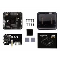 Behuizing voor Raspberry Pi 4 Argon One V2 Zwart