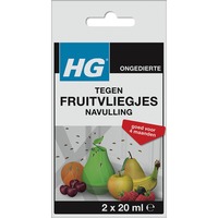HG Fruitvliegjesval Navulling insecticide 2 x 20 ml