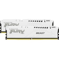 Kingston FURY 32 GB DDR5-5600 Kit werkgeheugen Wit, KF556C40BWK2-32, Beast, XMP