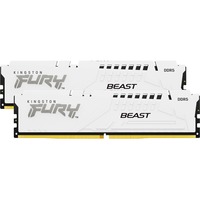 Kingston FURY 32 GB DDR5-6800 (2x 16 GB) Kit werkgeheugen Wit, KF568C34BWEK2-32, XMP 3.0, EXPO