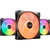 be quiet! Light Wings LX PWM RGB case fans Zwart, 3 stuks, 140 x 140 x 25 mm