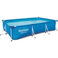 Bestway Zwembad steel pro rechthoek 300 Blauw