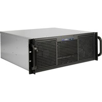 Inter-Tech 4U 40240 rack behuizing Zwart | 2x USB-A