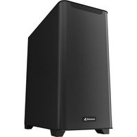 Sharkoon M30 Black midi tower behuizing Zwart | 2x USB-A | 1x USB-C