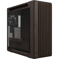 ASUS ProArt PA602 Wood Edition - Tempered Glass Panel big tower behuizing Zwart/houtkleur | 4x USB-A | 1x USB-C | Tempered Glass