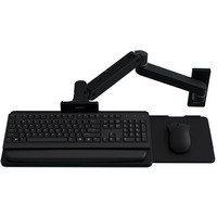 Ergotron LX Pro Wall Keyboard Arm bevestiging Zwart