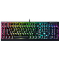 Razer BlackWidow V4 X, gaming toetsenbord Zwart, US lay-out, Razer Yellow, RGB leds, Doubleshot ABS