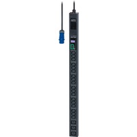 APC Easy Metered Rack PDU, 16A, 230V, IEC309 stekkerdoos Zwart, 18x C13, 3x C19, EPDU1116M