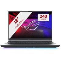 ASUS ROG Strix G18 G815LW-S9076W 18"  gaming laptop Zwart/grijs | Core Ultra 9 275HX | RTX 5080 | 32 GB | 1 TB SSD