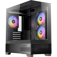 Antec CX500M ARGB mini tower behuizing Zwart | 2x USB-A | 1x USB-C | Tempered Glass